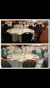 Banquet chair covers <span id=